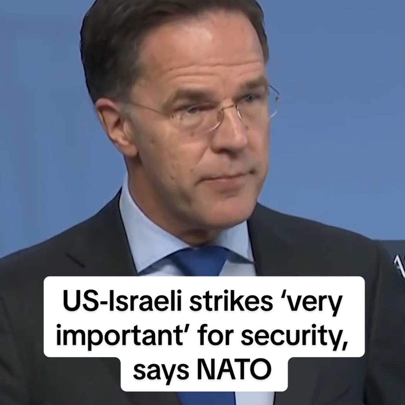 NATO Secretary General Mark Rutte backed USIsraeli strikes on Iran and said allies would discuss amongst each other how to handle the closur episode artwork