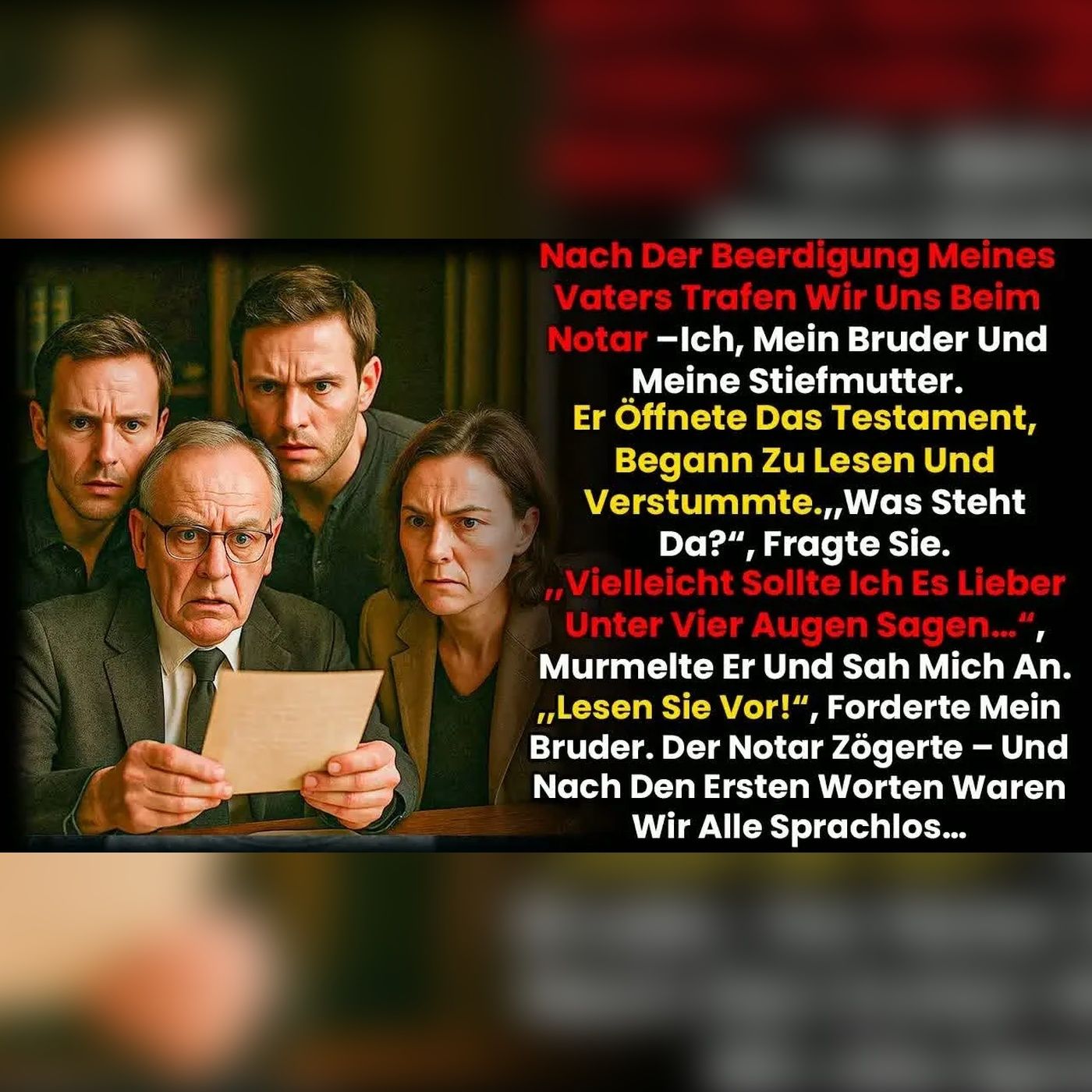 Warum erbleichte der Notar beim Testament? | Erbe, Geheimnis, Hörbuch episode artwork