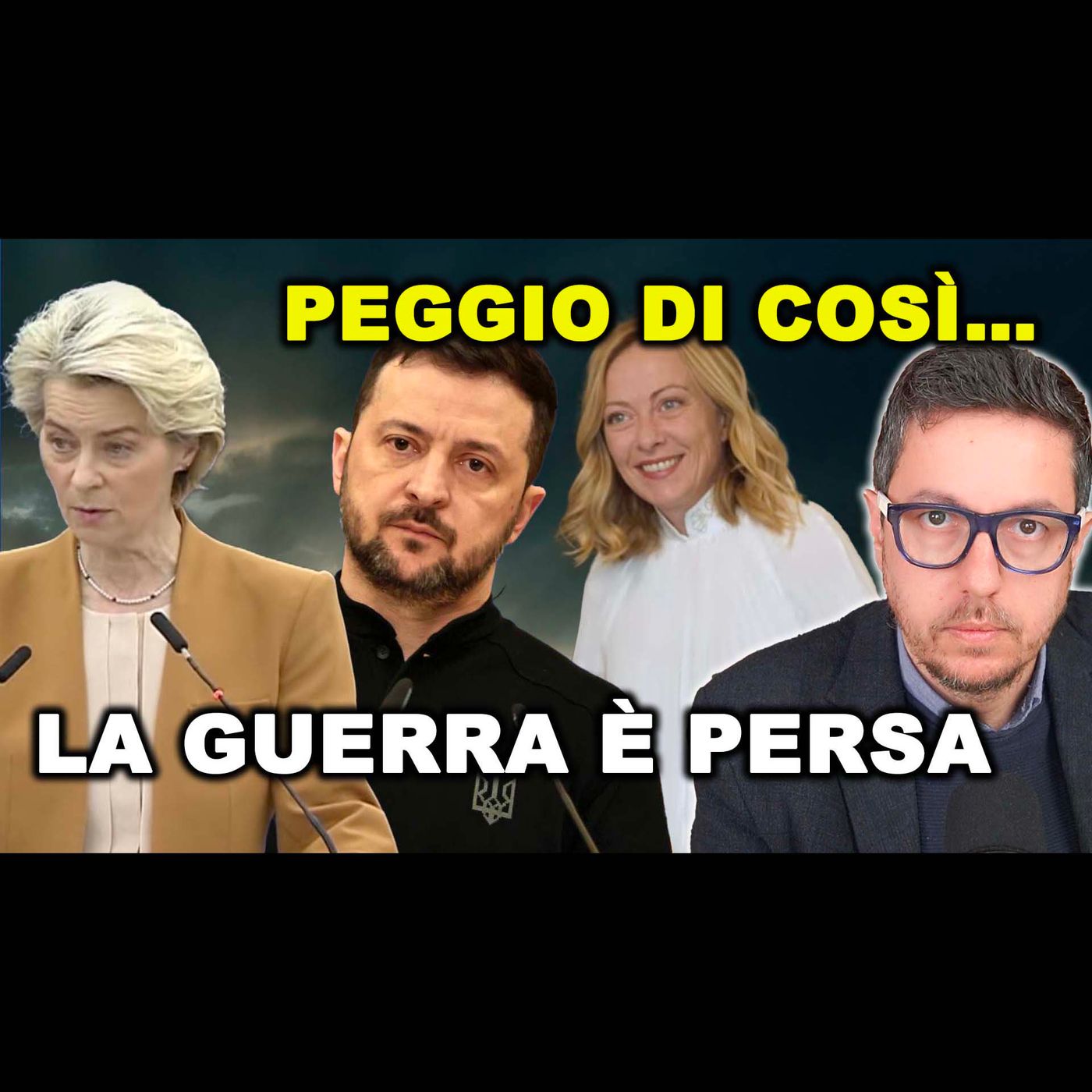 UCRAINA: LA GUERRA È PERSA ma fanno finta di no