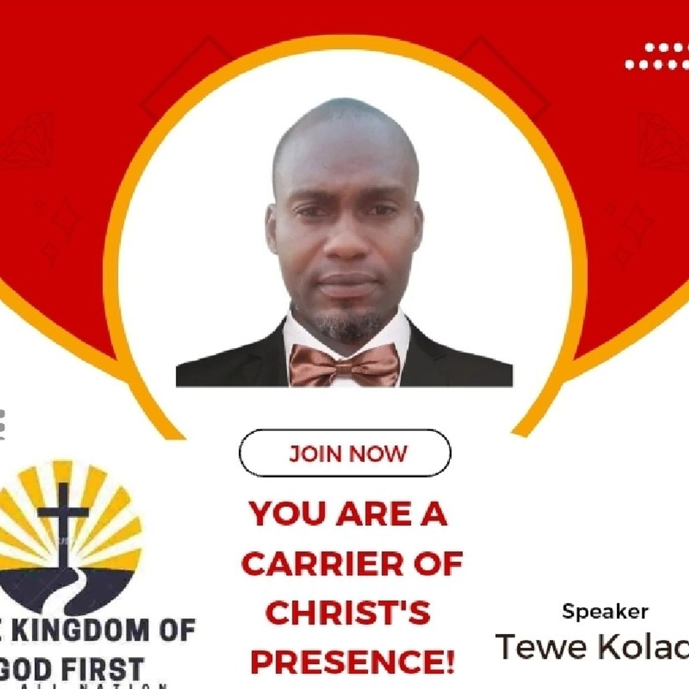YOU ARE A CARRIER OF CHRIST'S PRESENCE! episode artwork