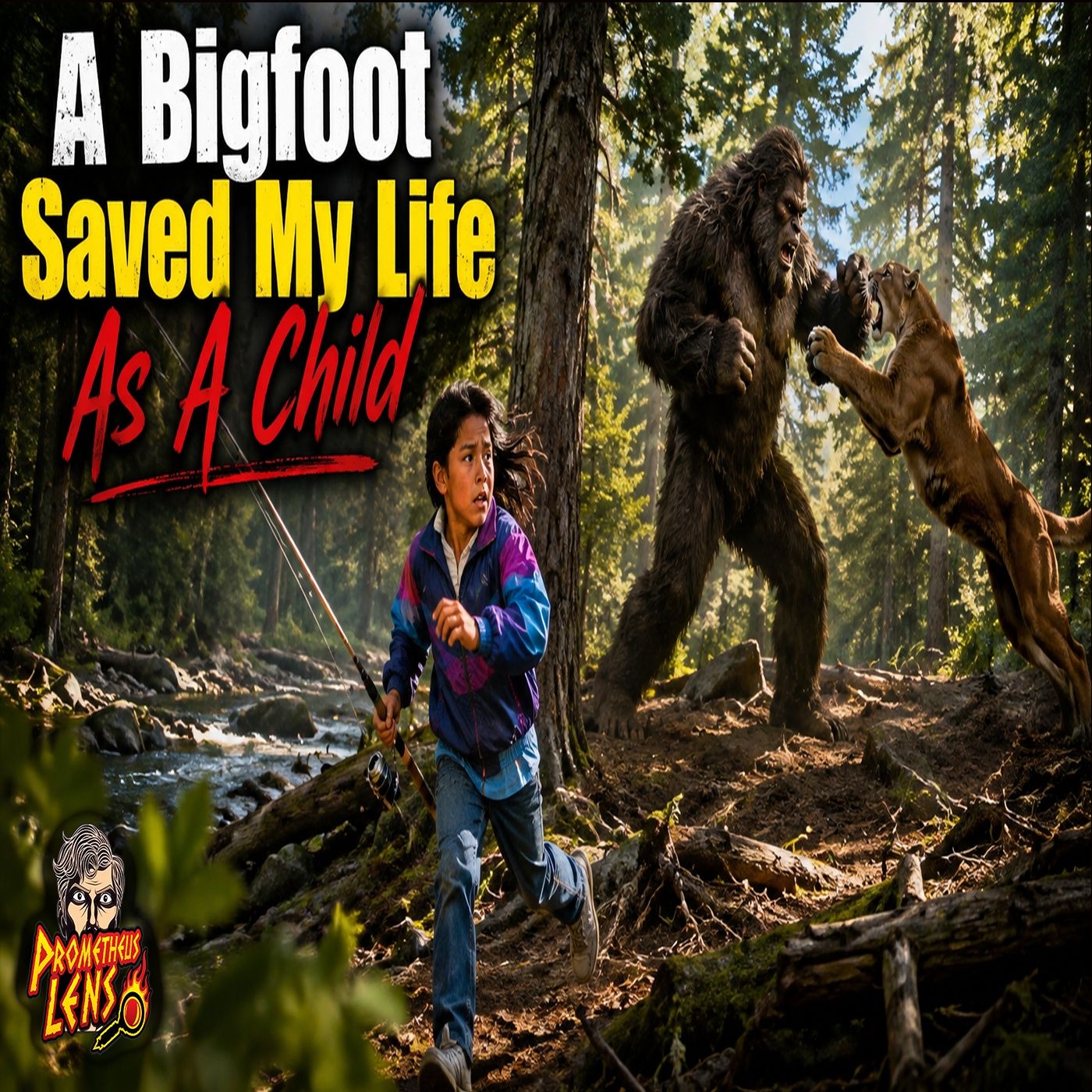 A Bigfoot Saved Me From A Cougar Attack