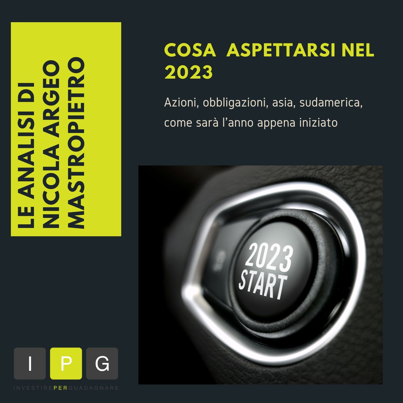 Le analisi di IPG