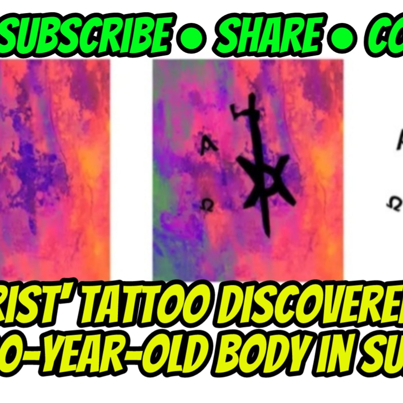 Christ Tattoo Discovered On 1300 Year Old Body In Sudan! episode artwork
