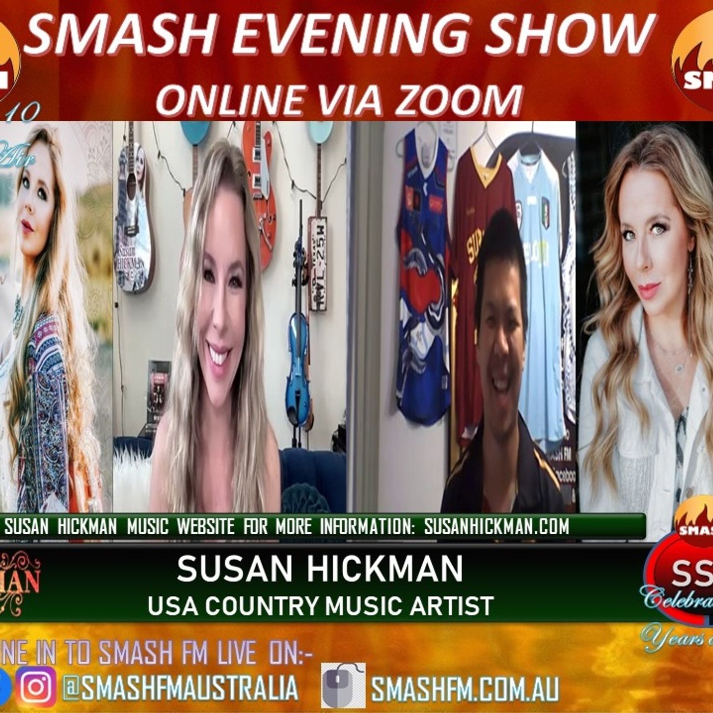 SSS10THYR: Susan Hickman Music Interviews 260124