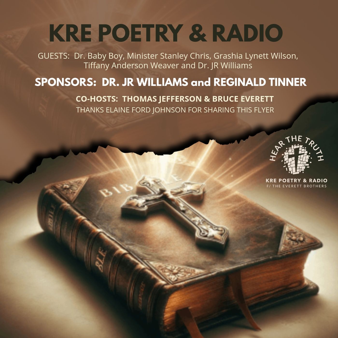 EPISODE 102 - KRE POETRY and RADIO - (CELEBRATING GOD-tOBEr, PT 3) episode artwork