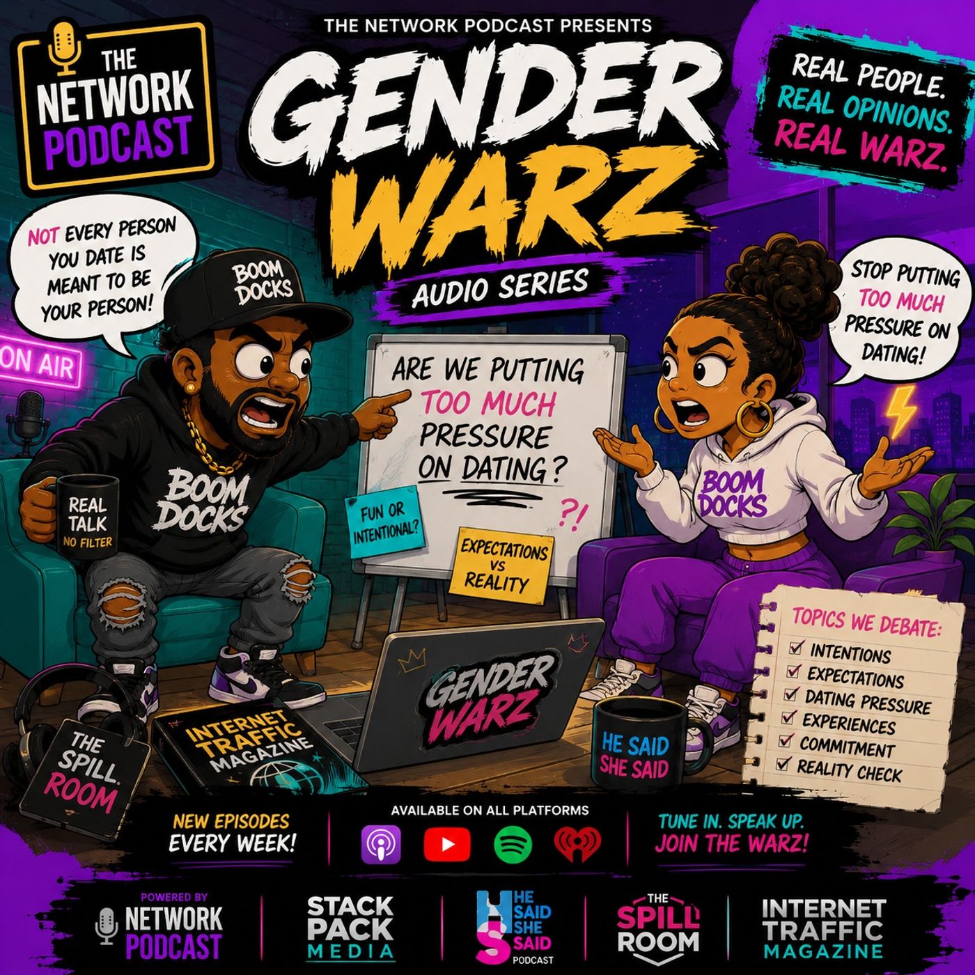 🎥Butta Says Accept It❤️:Fresh Clips💥🔥: ARE WE PUTTING TOO MUCH PRESSURE ON DATING? 👀🔥 | Gender Warz Audio Series episode artwork
