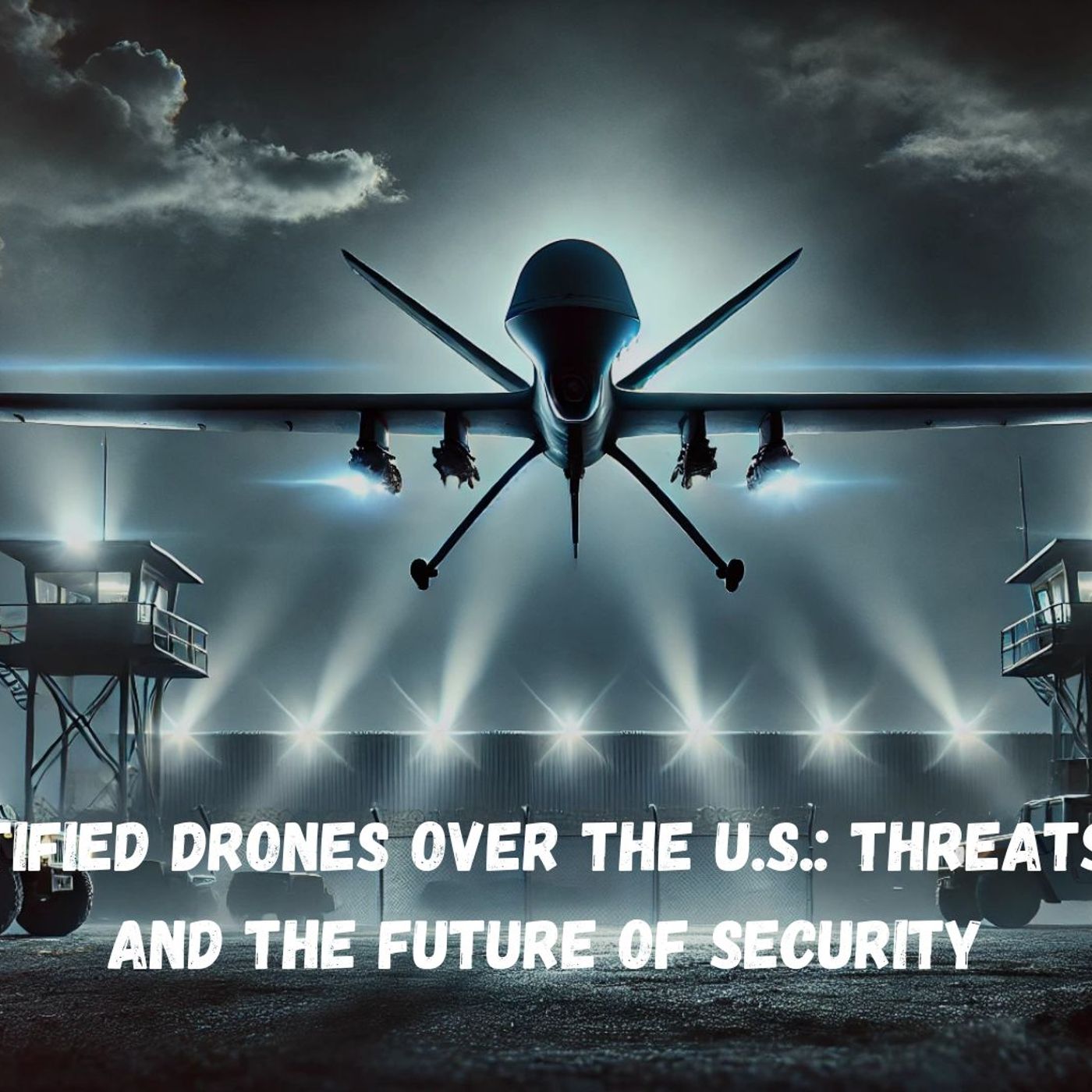 Unidentified Drones Over the U.S.: Threats, Tech, and the Future of Security episode artwork