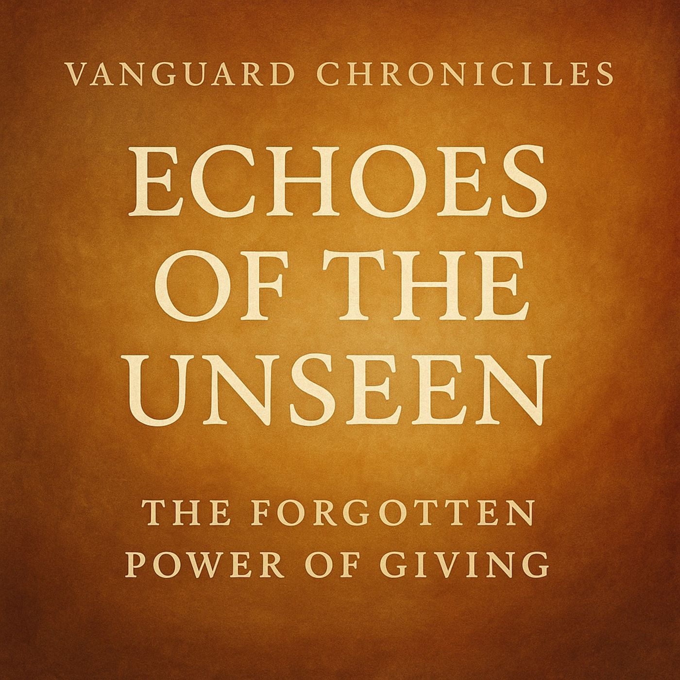 Echoes of the Unseen: The Forgotten Power of Giving episode artwork