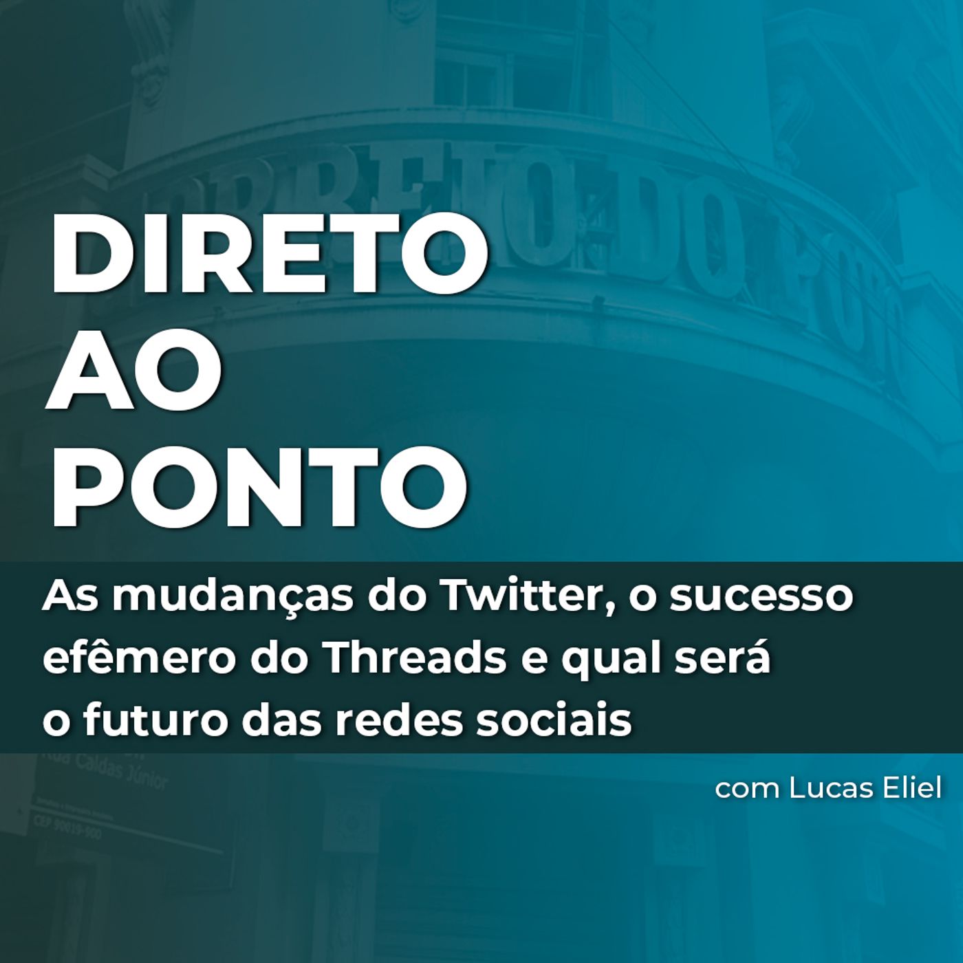 As mudanças do Twitter, o sucesso efêmero do Threads e qual será o futuro das redes sociais episode artwork