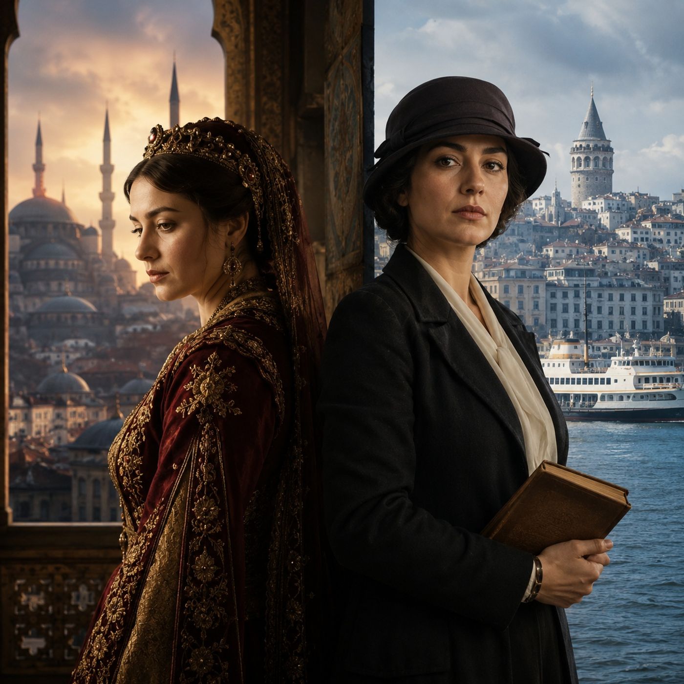 Two women defying the Ottoman Sultan