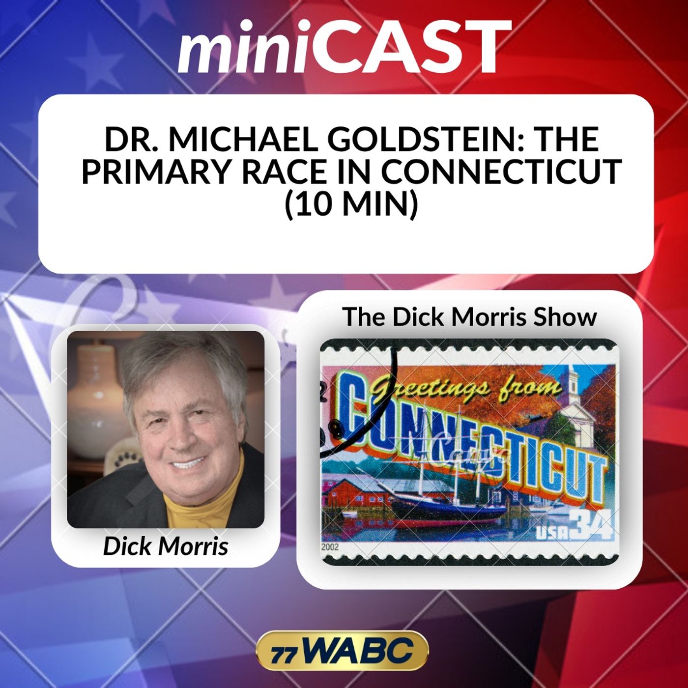 Dr. Michael Goldstein: The Primary Race In Connecticut (10 Min) episode artwork