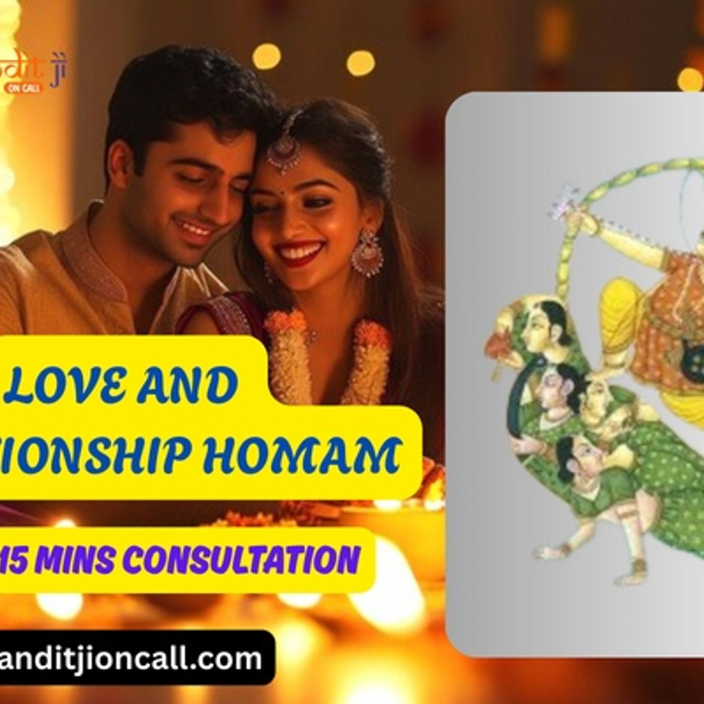 Pandit Ji On Call for Love & Relationship Homam | Book Online Rituals episode artwork
