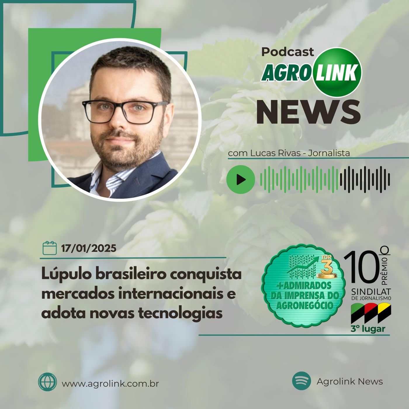 Brasil alcança recorde em exportações de café com 50 milhões de sacas em 2024 episode artwork