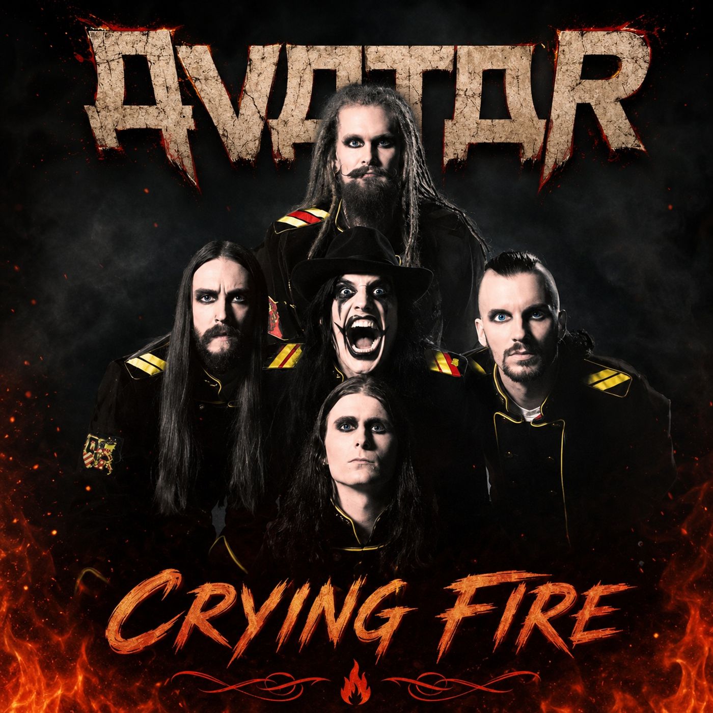 Avatar levanta la mano con Criying Fire episode artwork