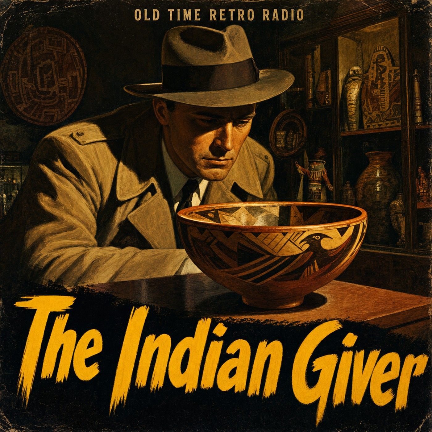 The Adventures of Philip Marlowe - "The Indian Giver" (Old Time Radio, 1949) episode artwork