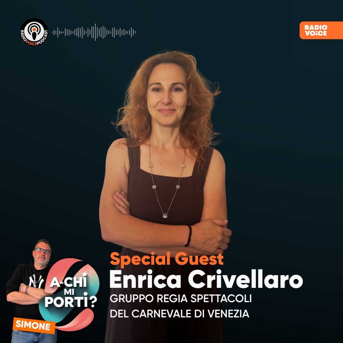 A-chi mi porti? - Ospite Enrica Crivellaro (Gruppo Regia spettacoli Carnevale di Venezia) episode artwork