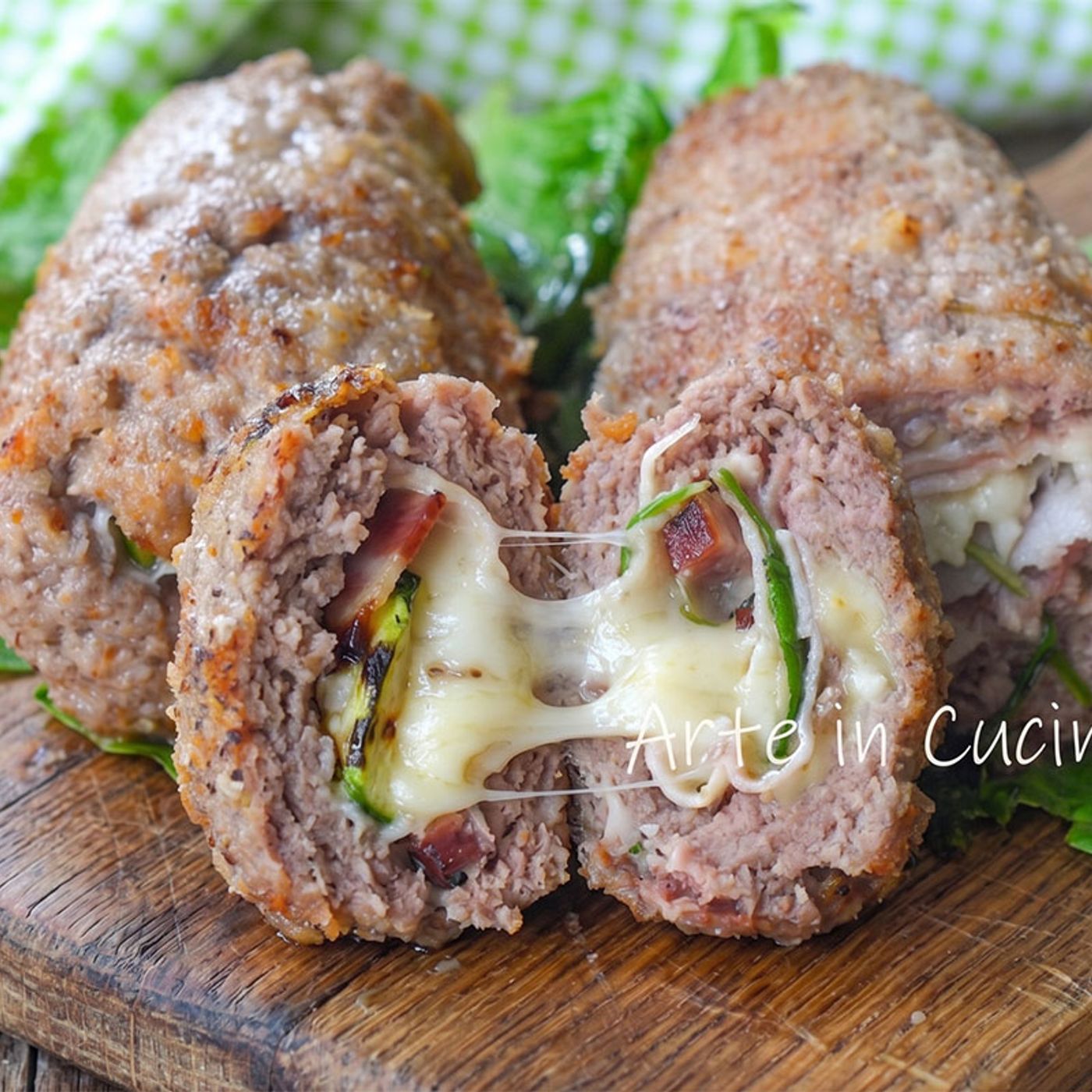 CANNOLI di CARNE con ZUCCHINE e speck
