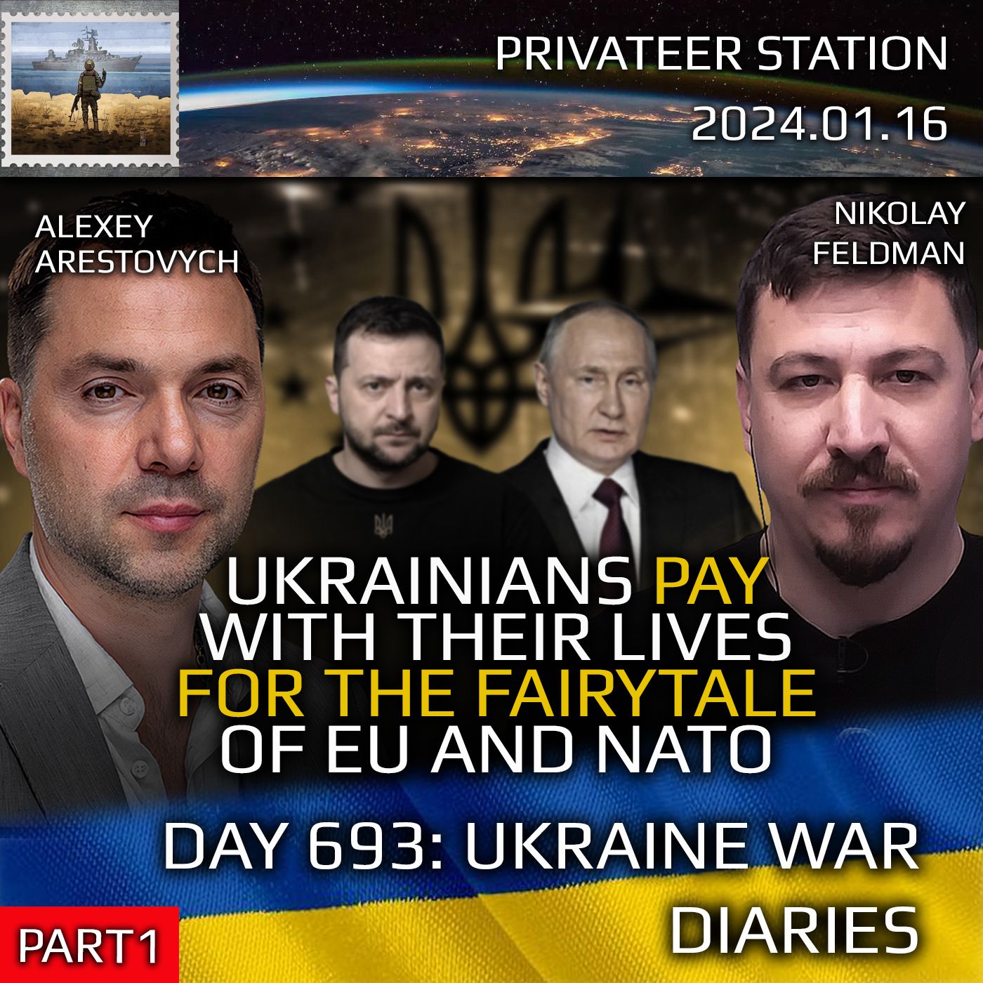 cover of episode War Day 693 (part1): Ukrainians Paying With Their Lives For The Fairy Tales of EU and NATO?