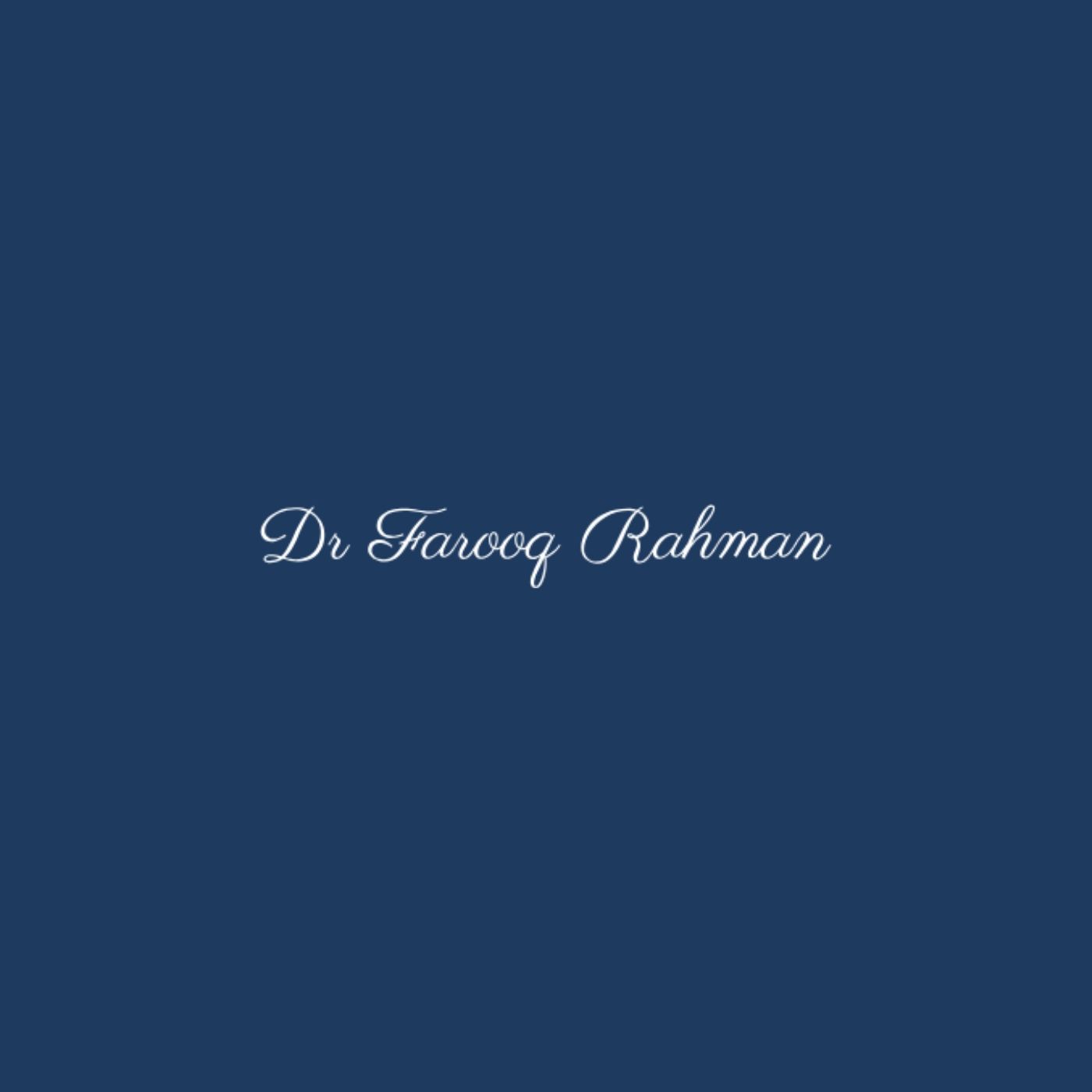 Dr Farooq Rahman - Podcast podcast artwork