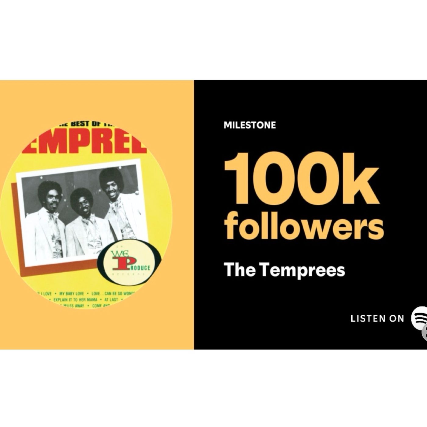 The Temprees-Dedicated to the One I Love 3:4:26 5.32 PM