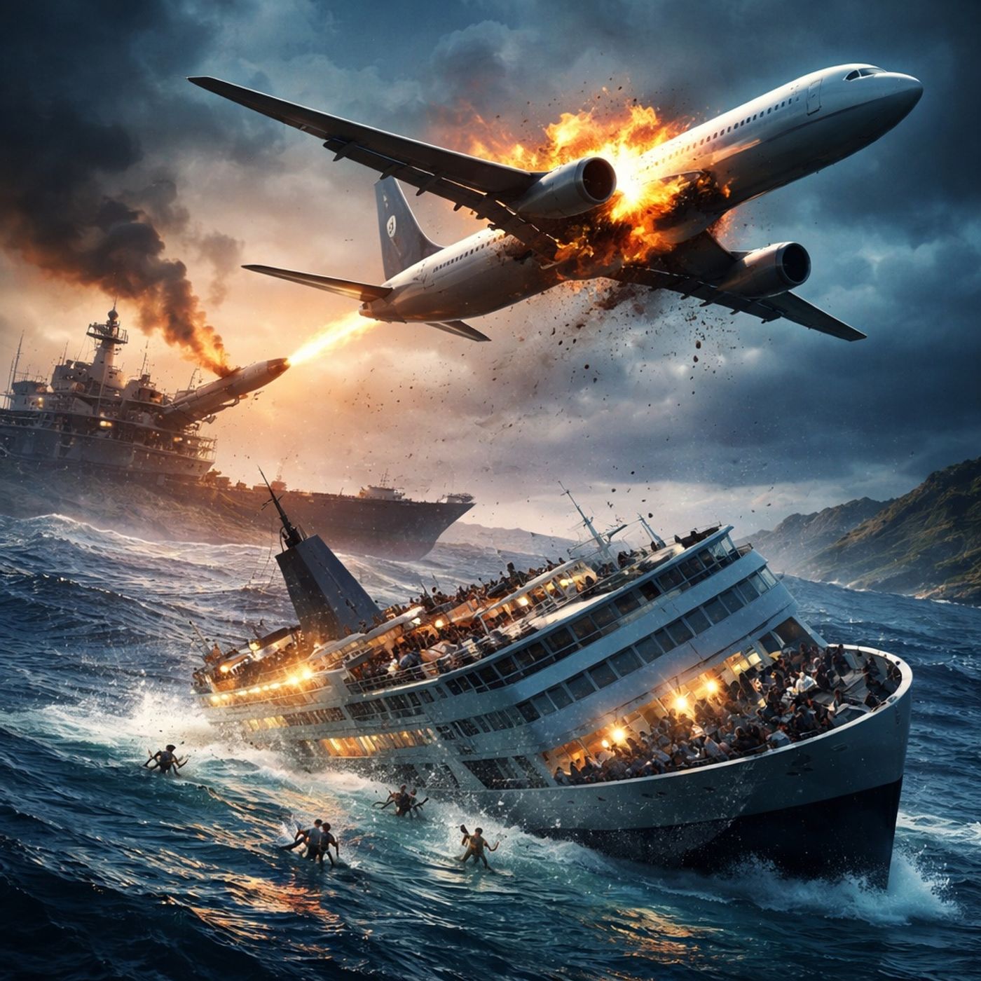 The Vincennes Incident: Tragedy Over the Persian Gulf episode artwork