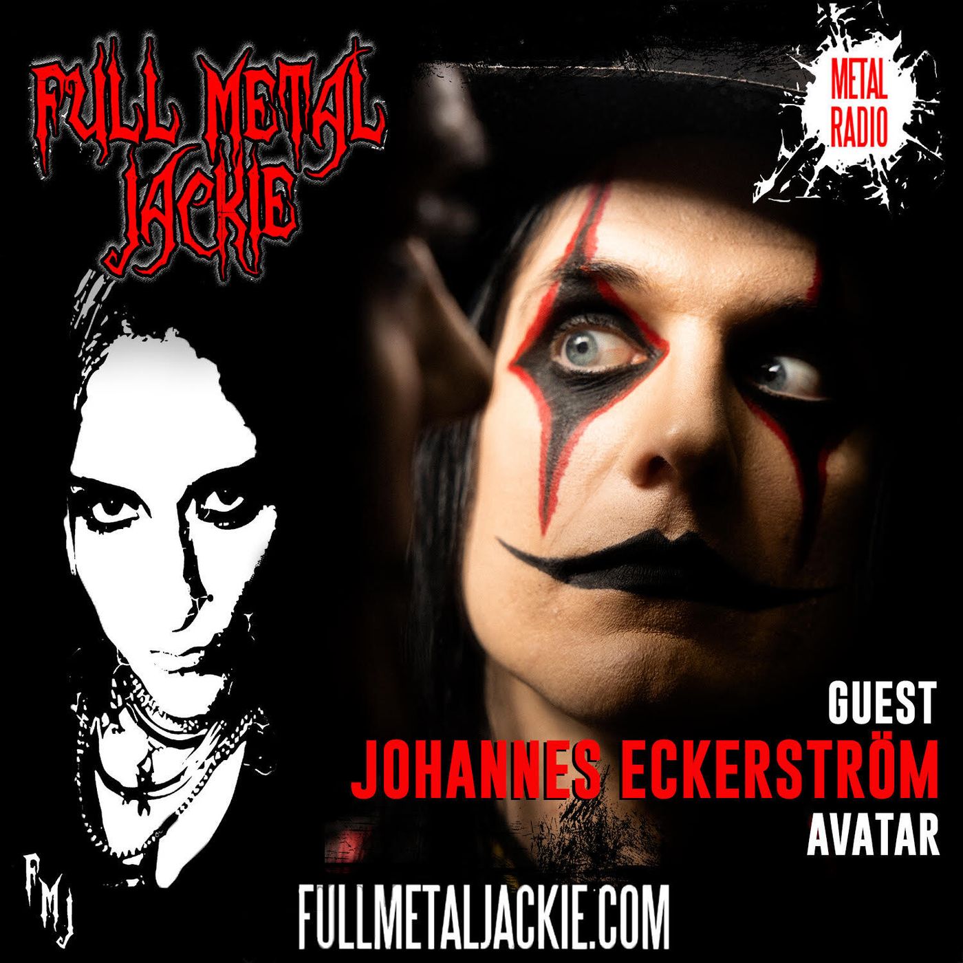 Johannes Eckerstrom of Avatar on the FMJ RADIO Show! episode artwork