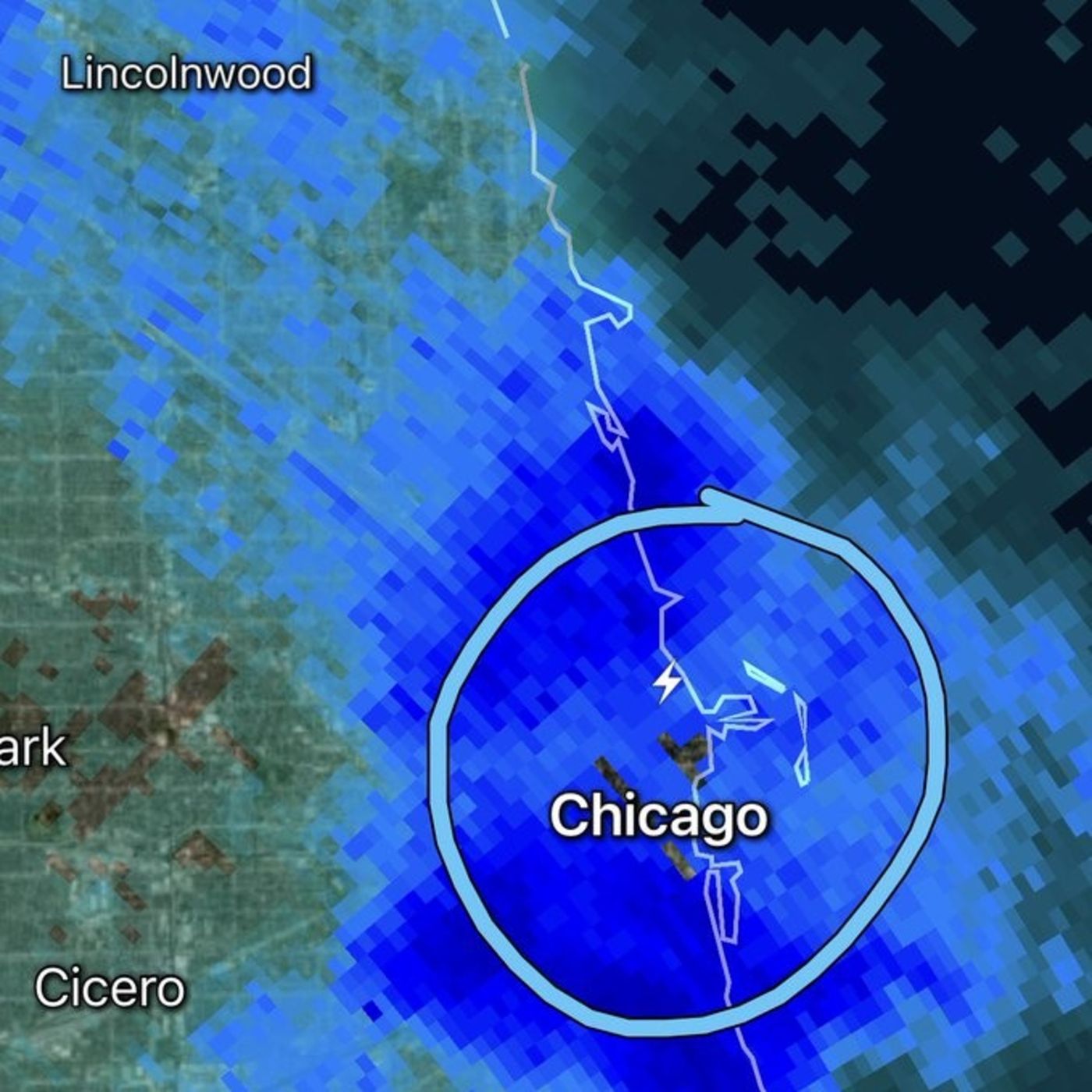 Halloween Thundersnow Chicago 2023
