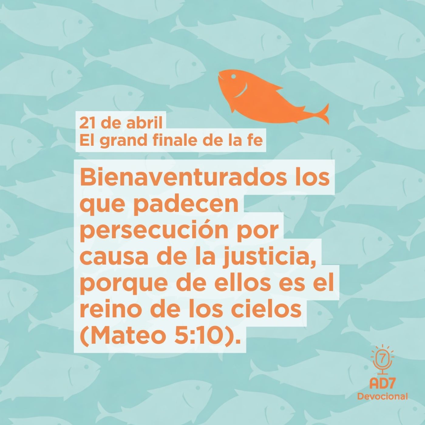 El grand finale de la fe ~ Devocional de Jóvenes ~ 21 de abril 2026