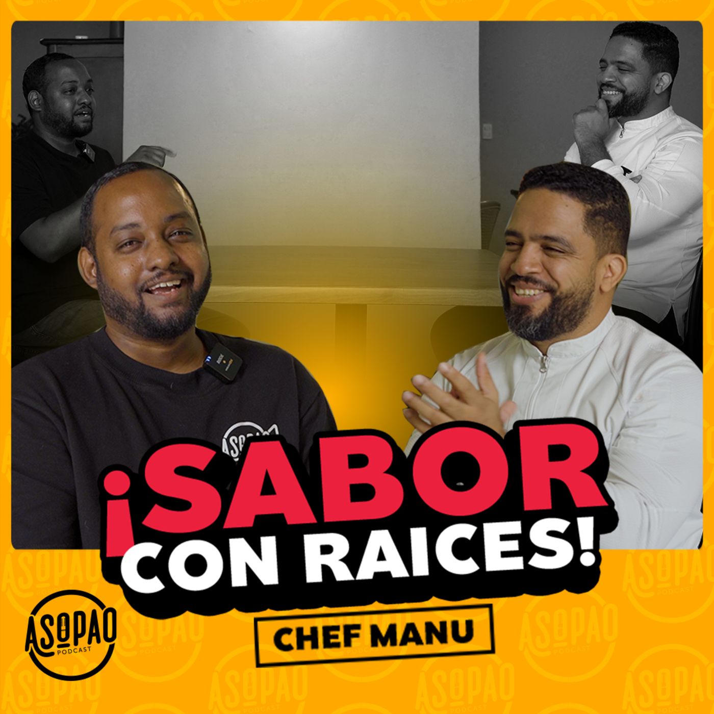 EP105 - DE LA DESCUBIERTA A CONVERTIRSE EN UNO DE LOS CHEFS MÁS INFLUYENTES DE RD - CHEF MANU episode artwork