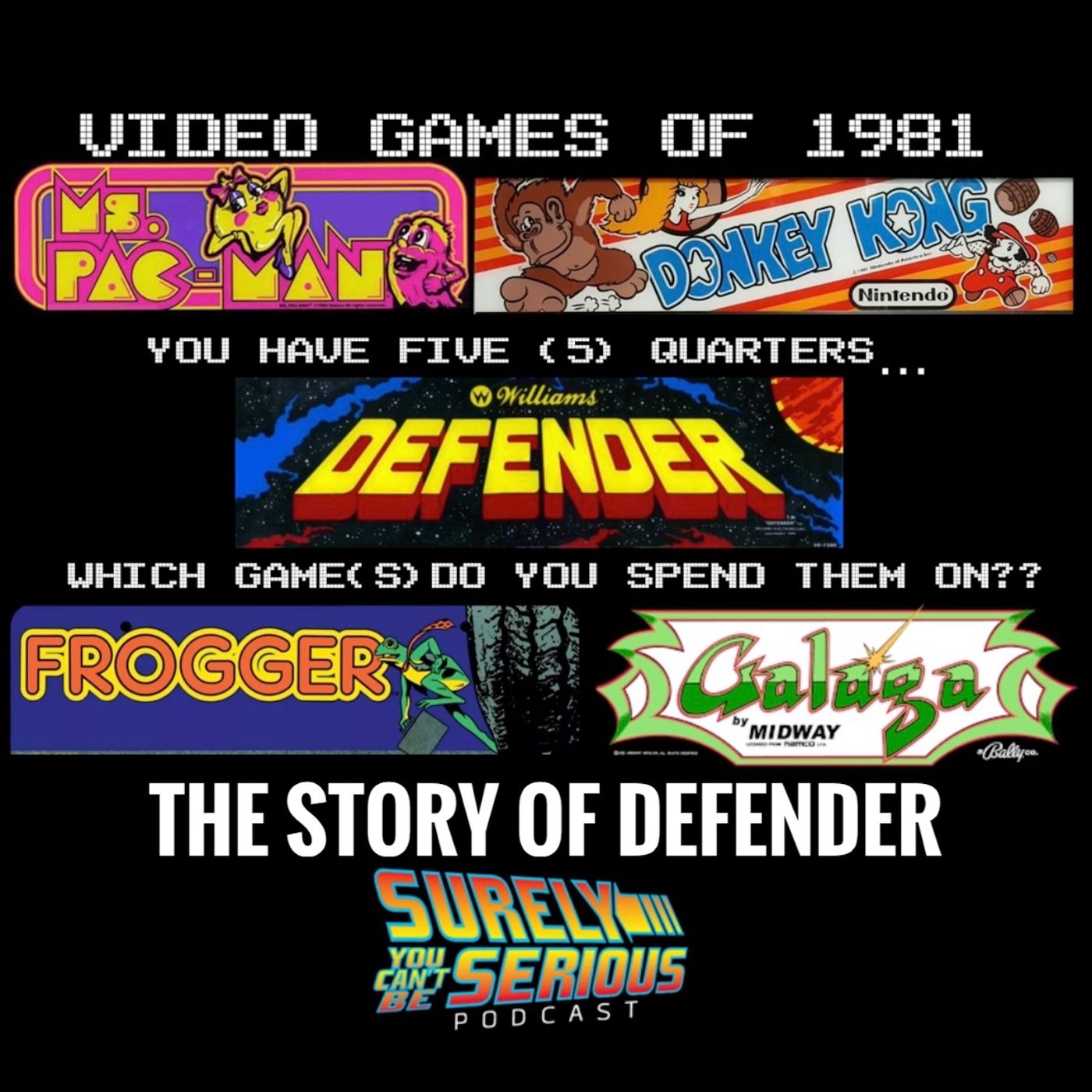 The Video Games of 1981 - Level 5: Defender Image