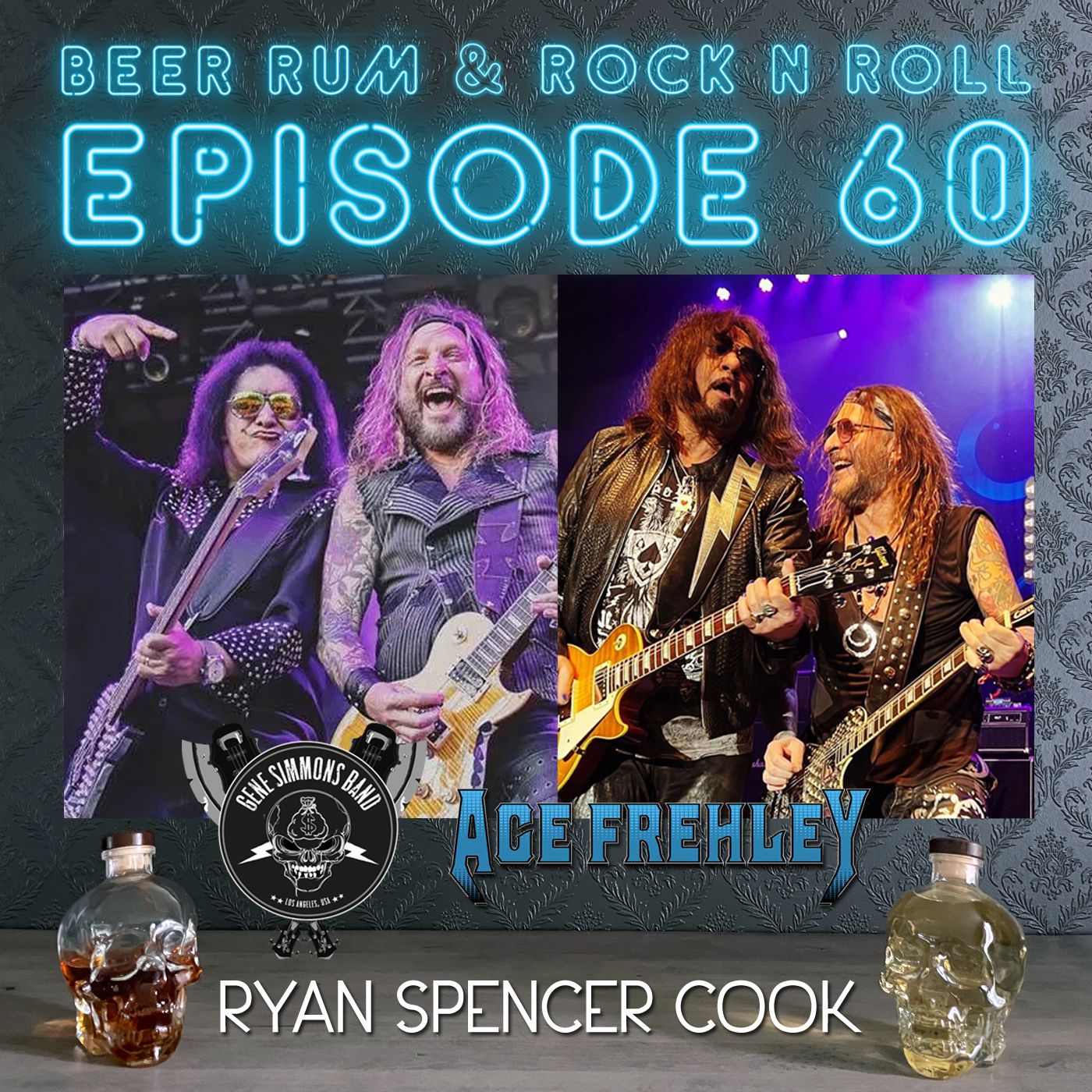 Episode 60 | RYAN SPENCER COOK INTERVIEW (ACE FREHLEY BAND, GENE SIMMONS BAND AND ELVIS FAN)