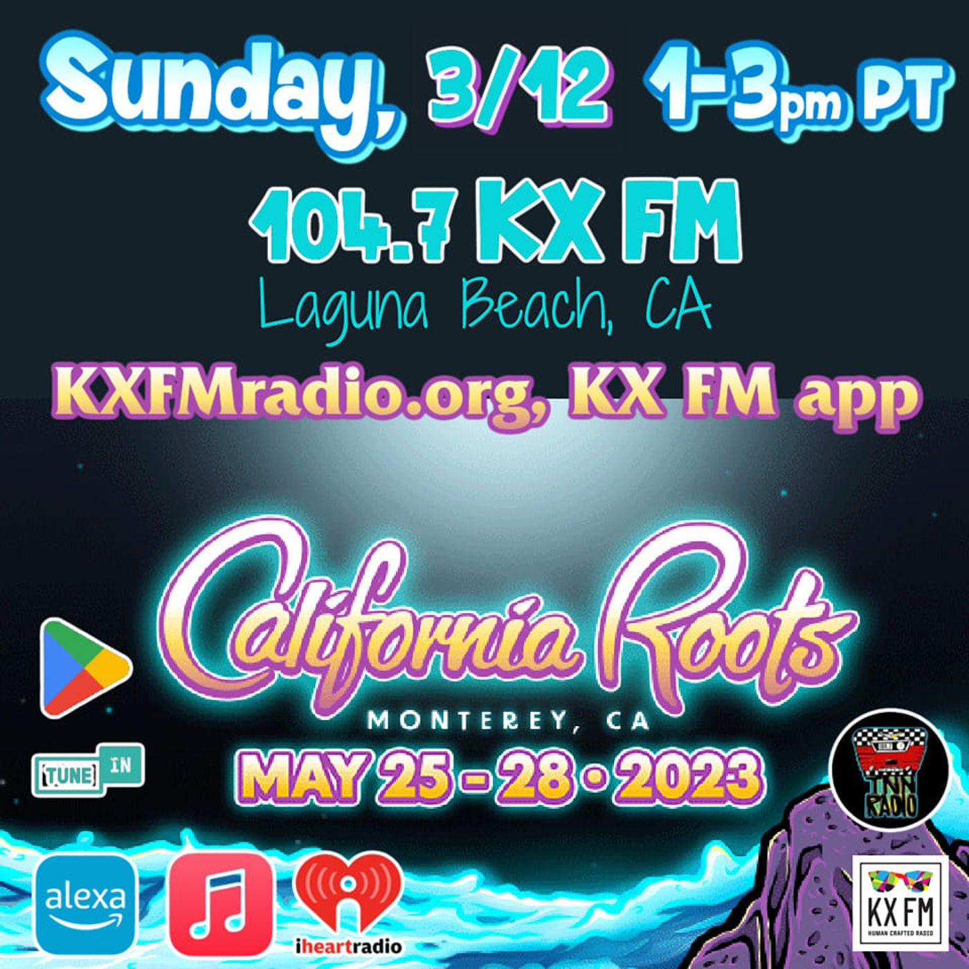 TNN RADIO | March 12, 2023 show featuring Cali Roots episode artwork