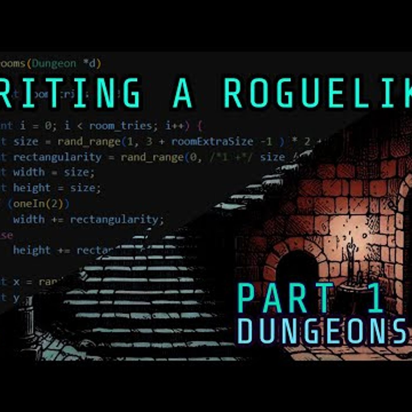 C programming a roguelike - the dungeon problem episode artwork
