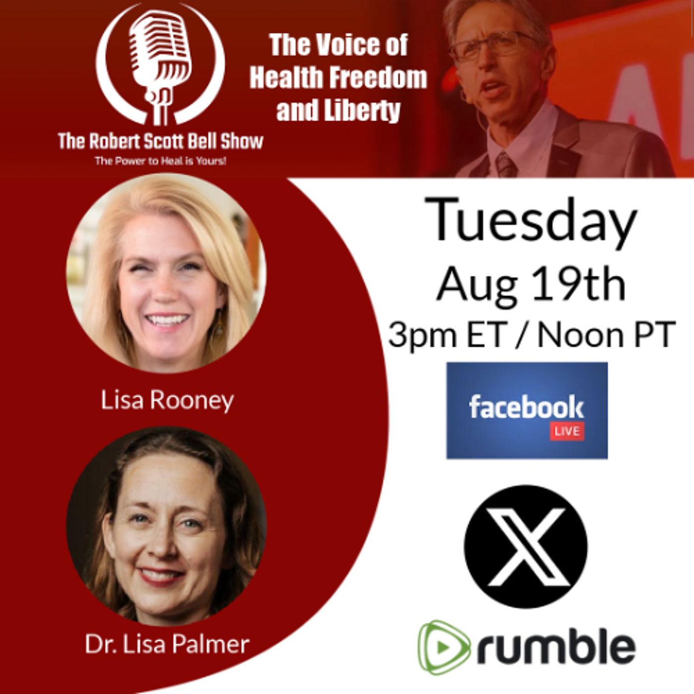 AAP Pushes Infant Shots, Lisa Rooney, Homeopathy, Constipation Ditch & SwitchDr. Lisa Palmer, Quantum Leap - The RSB Show 8-20-25 episode artwork