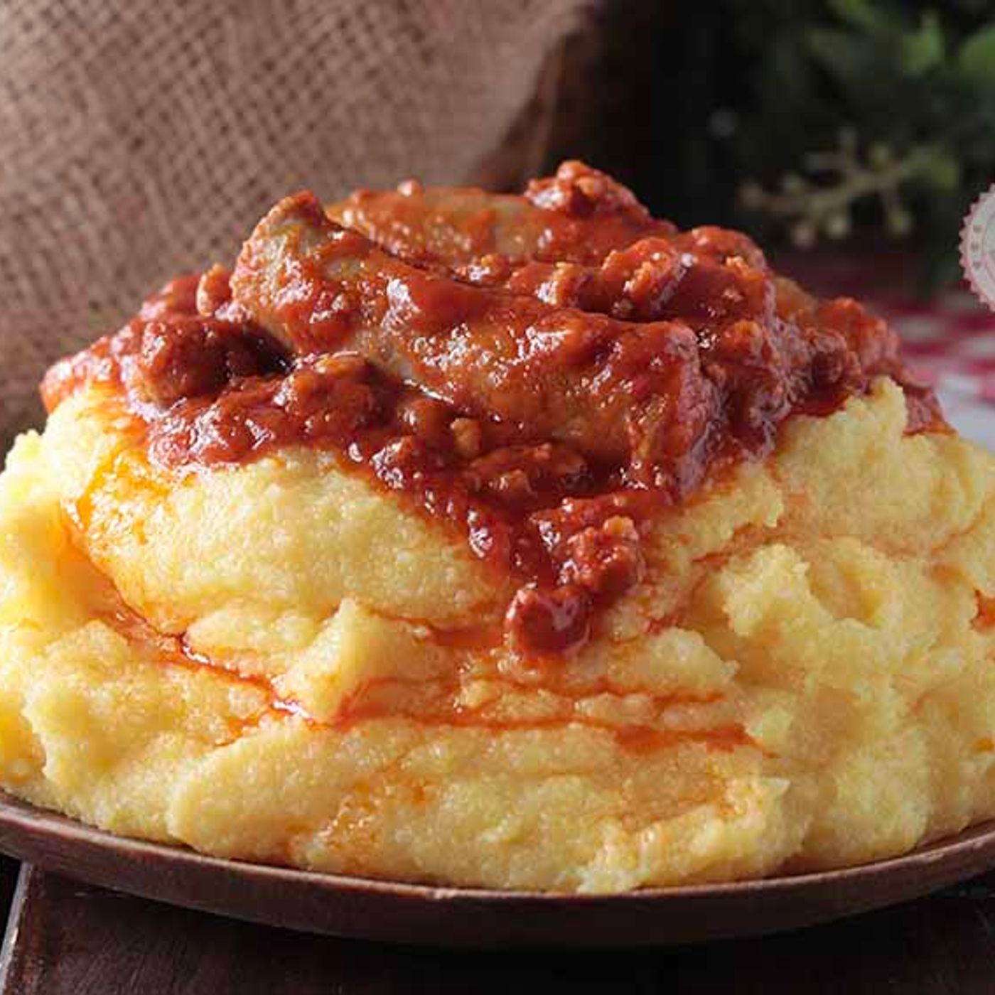 Polenta e salsiccia