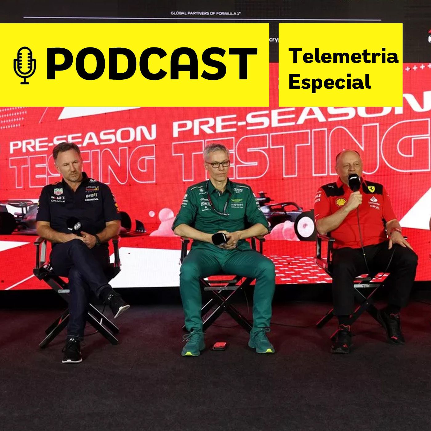 Podcast Telemetria Especial - Rico Penteado analisa favoritos e aponta quem se deu mal na  pré-temporada da F1 2023 episode artwork