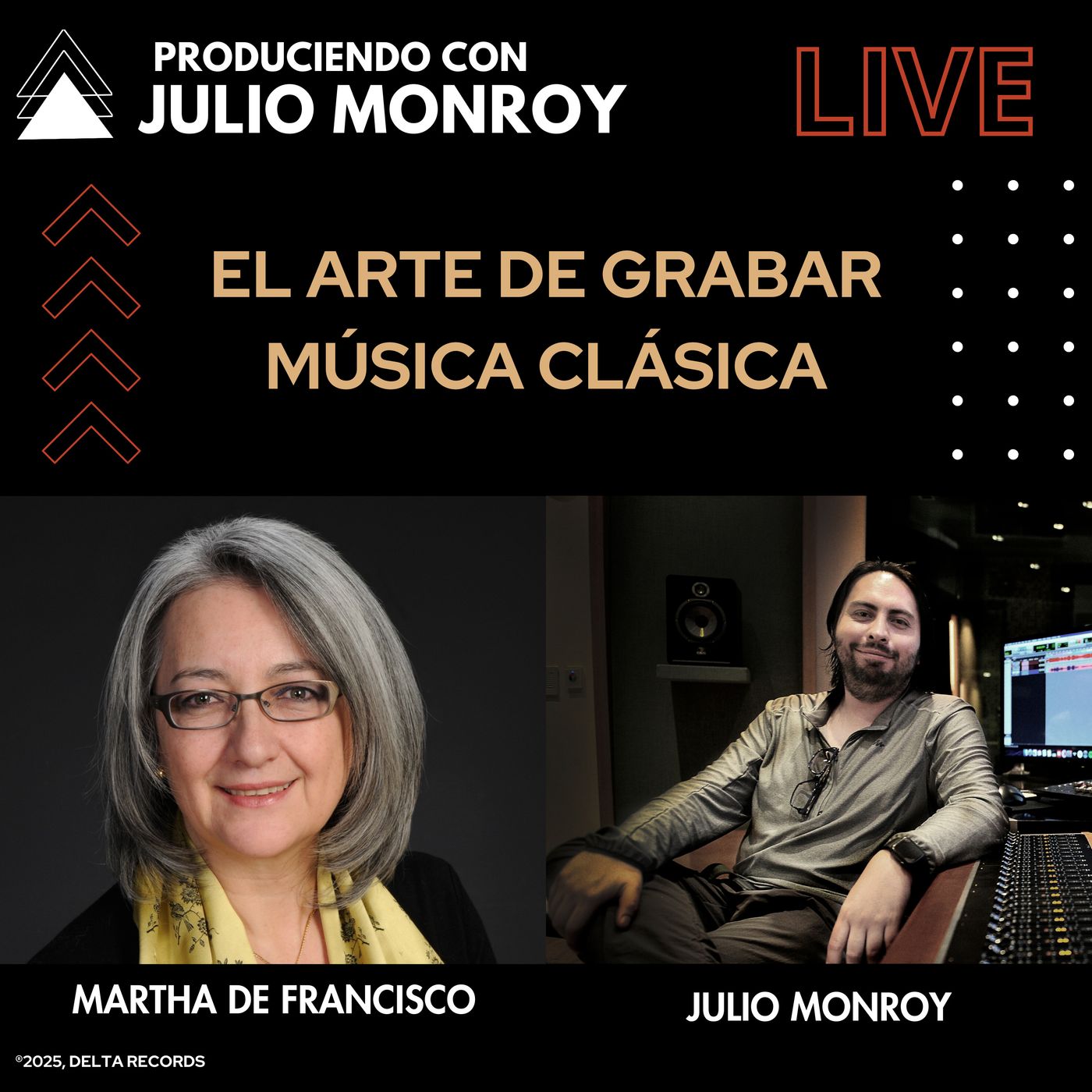 El Arte de Grabar Música Clásica - Martha de Francisco y Julio Monroy episode artwork