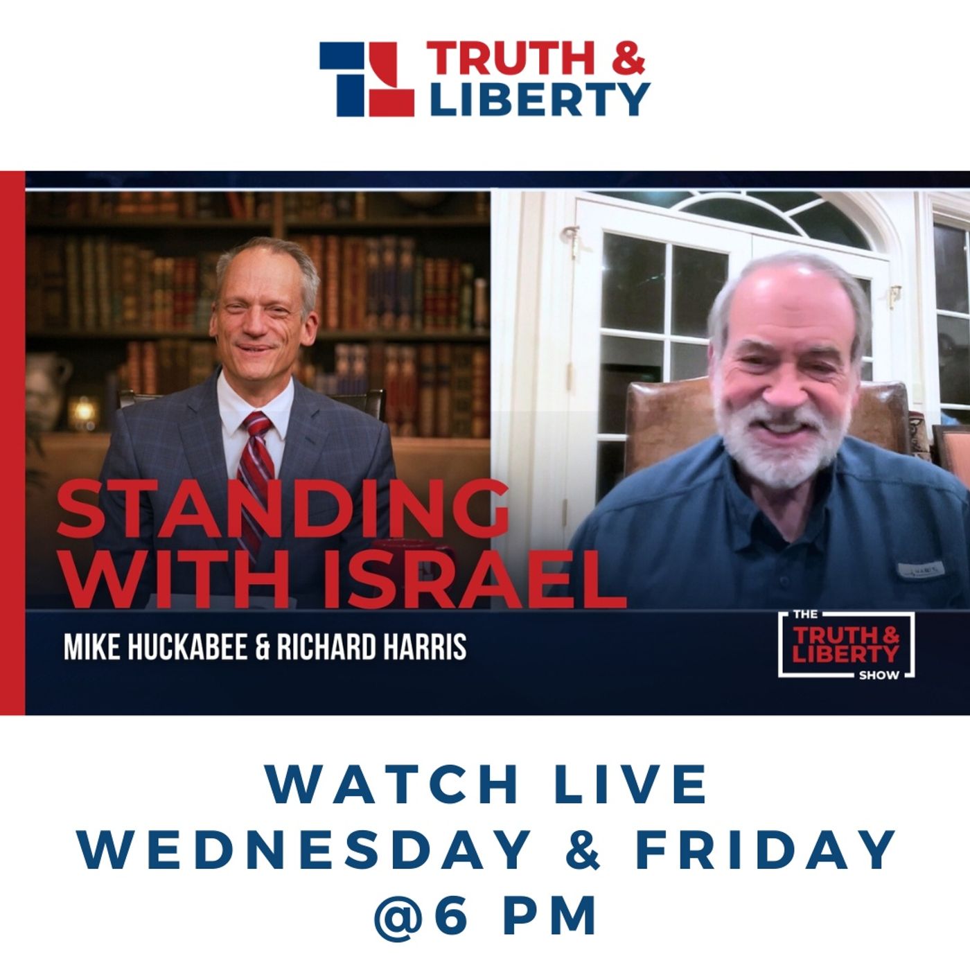 Standing with Israel with Mike Huckabee episode artwork