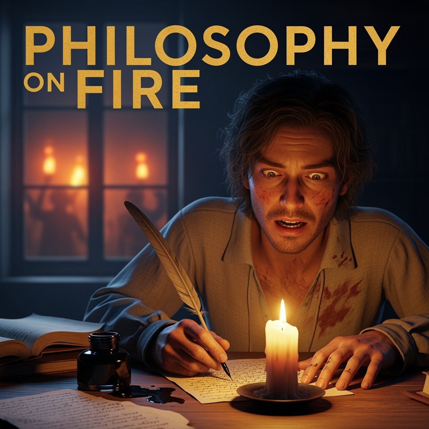 Philosophy on Fire podcast artwork