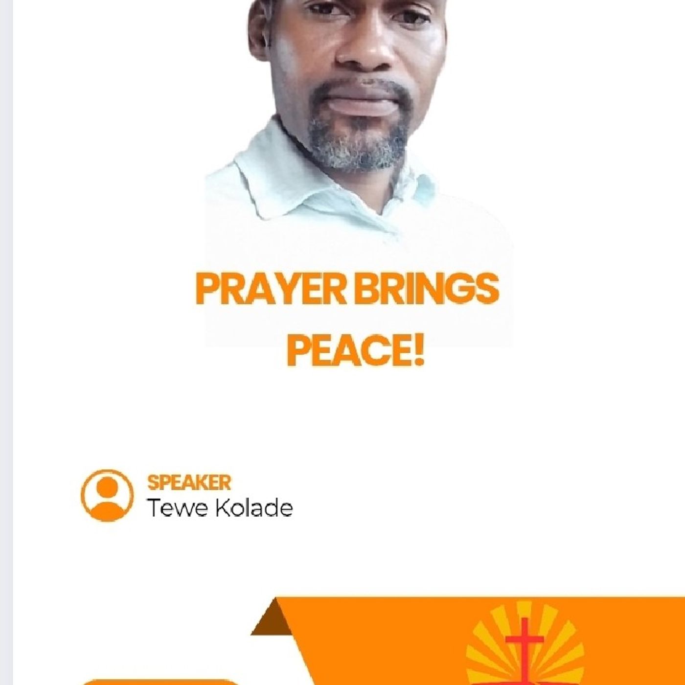 PRAYER BRINGS PEACE!