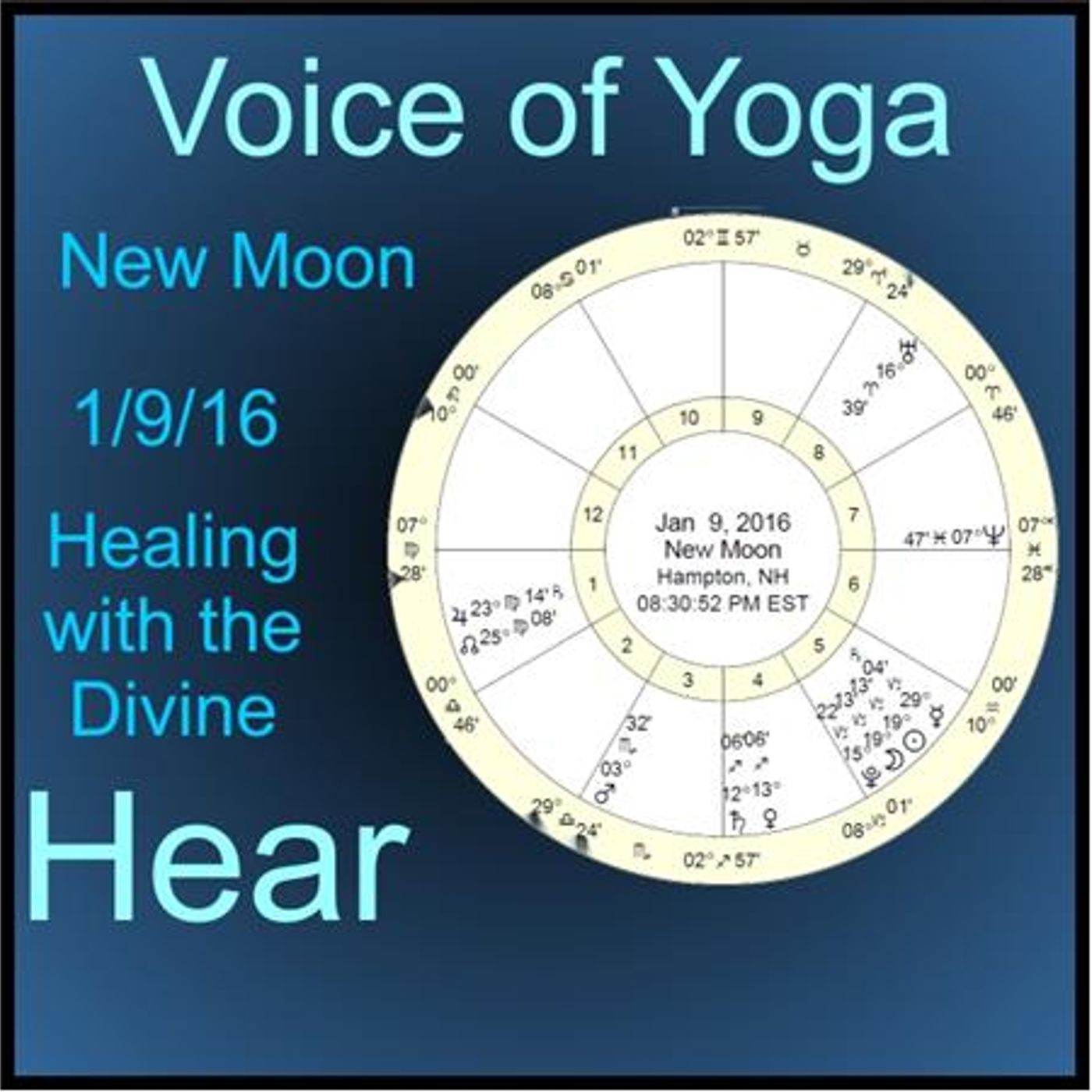 New Moon 1/9/16 and Healing with the Divine episode artwork
