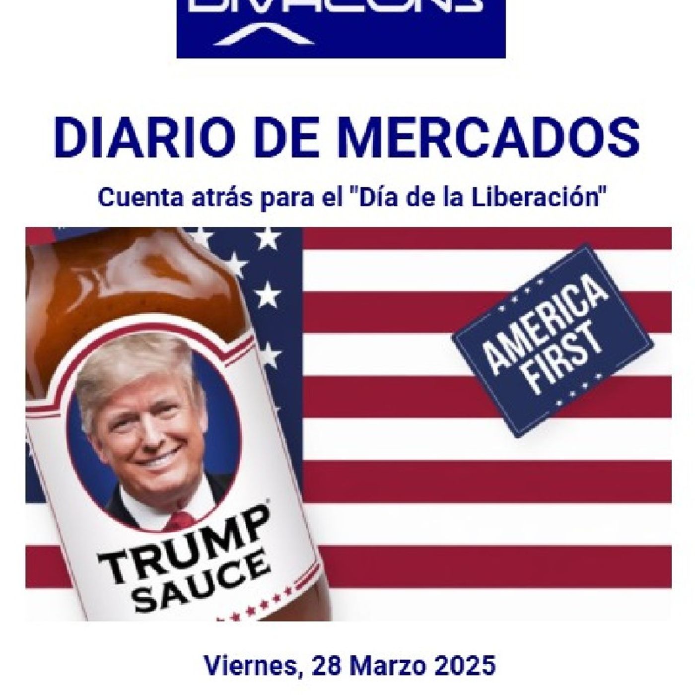 PODCAST en abierto DIARIO DE MERCADOS Viernes 28 Marzo 2025 episode artwork