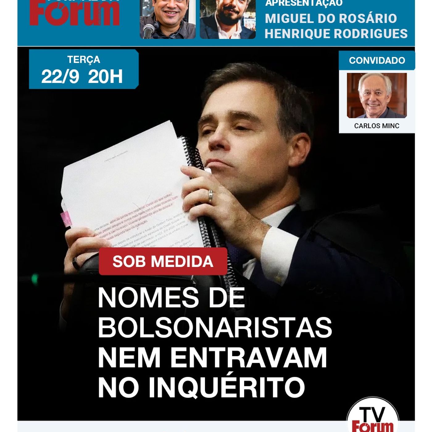 Mendonça sequer recebia arquivos e provas contra bolsonaristas em seu gabinete, denuncia jornal episode artwork