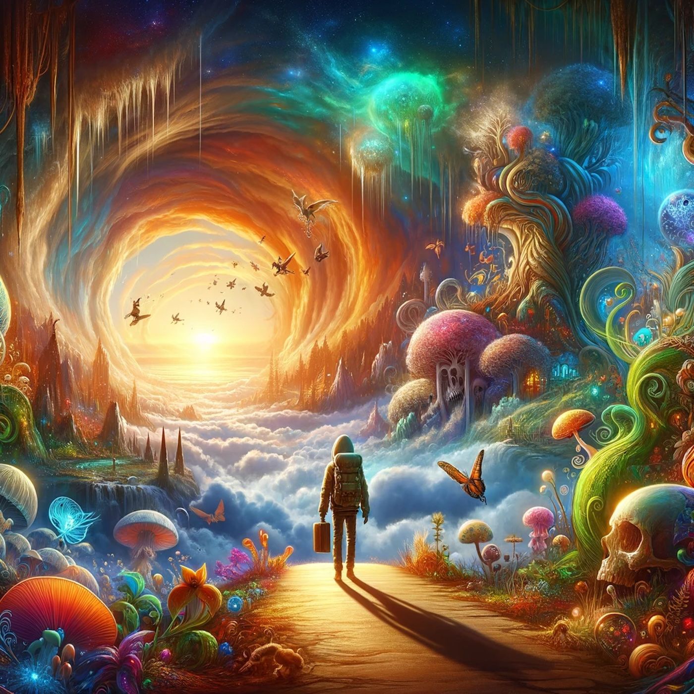 "To die will be an awfully big adventure." episode artwork