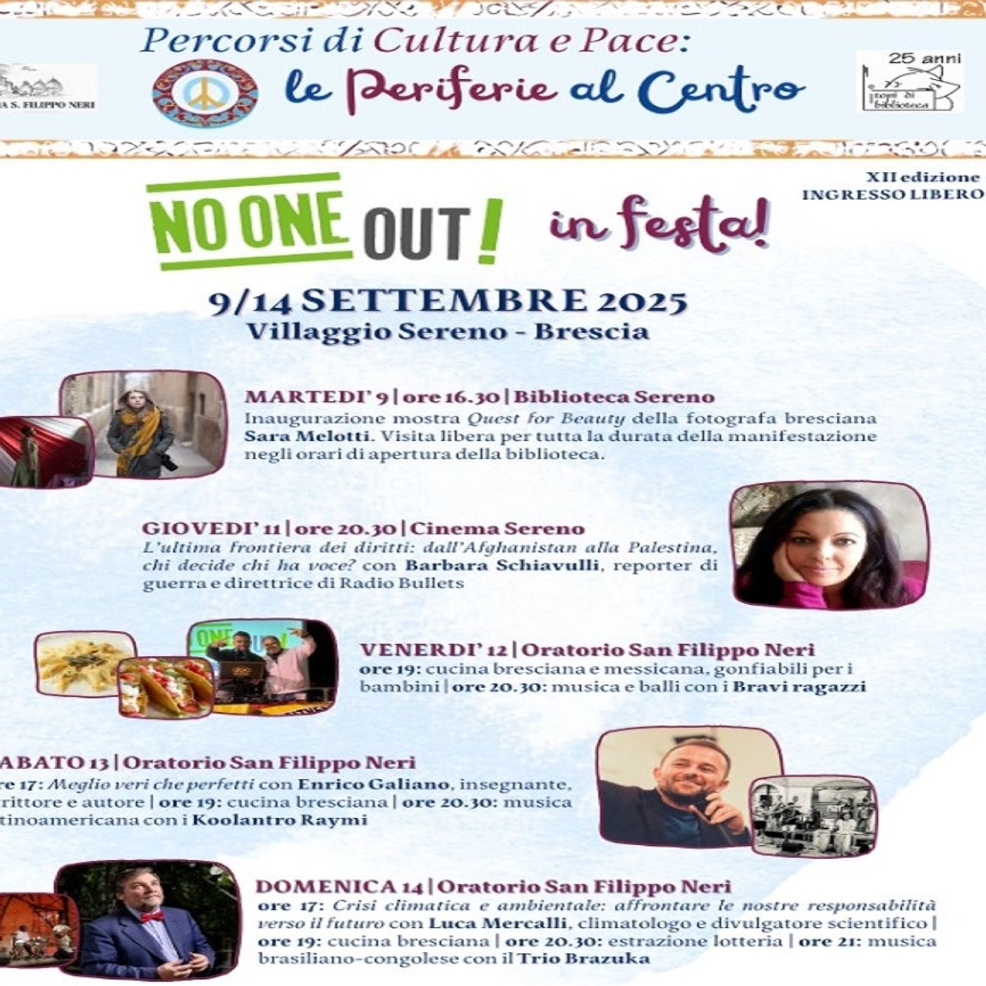 NO ONE OUT in festa, per costruire una cultura di solidarietà: intervista a Federica Nassini  -  4 settembre 2025 episode artwork