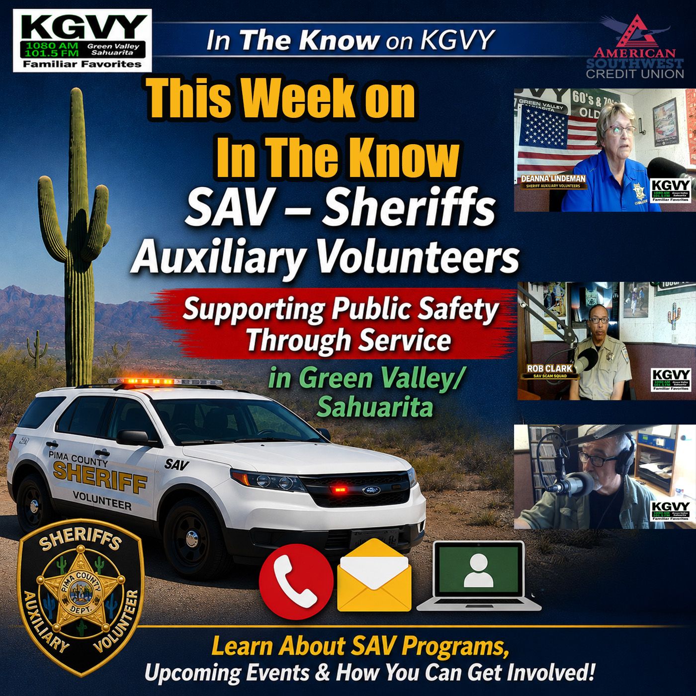 In The Know - Green Valley SAV: Volunteers, Home Checks & Scam Prevention (Aired 07/06/2026) episode artwork