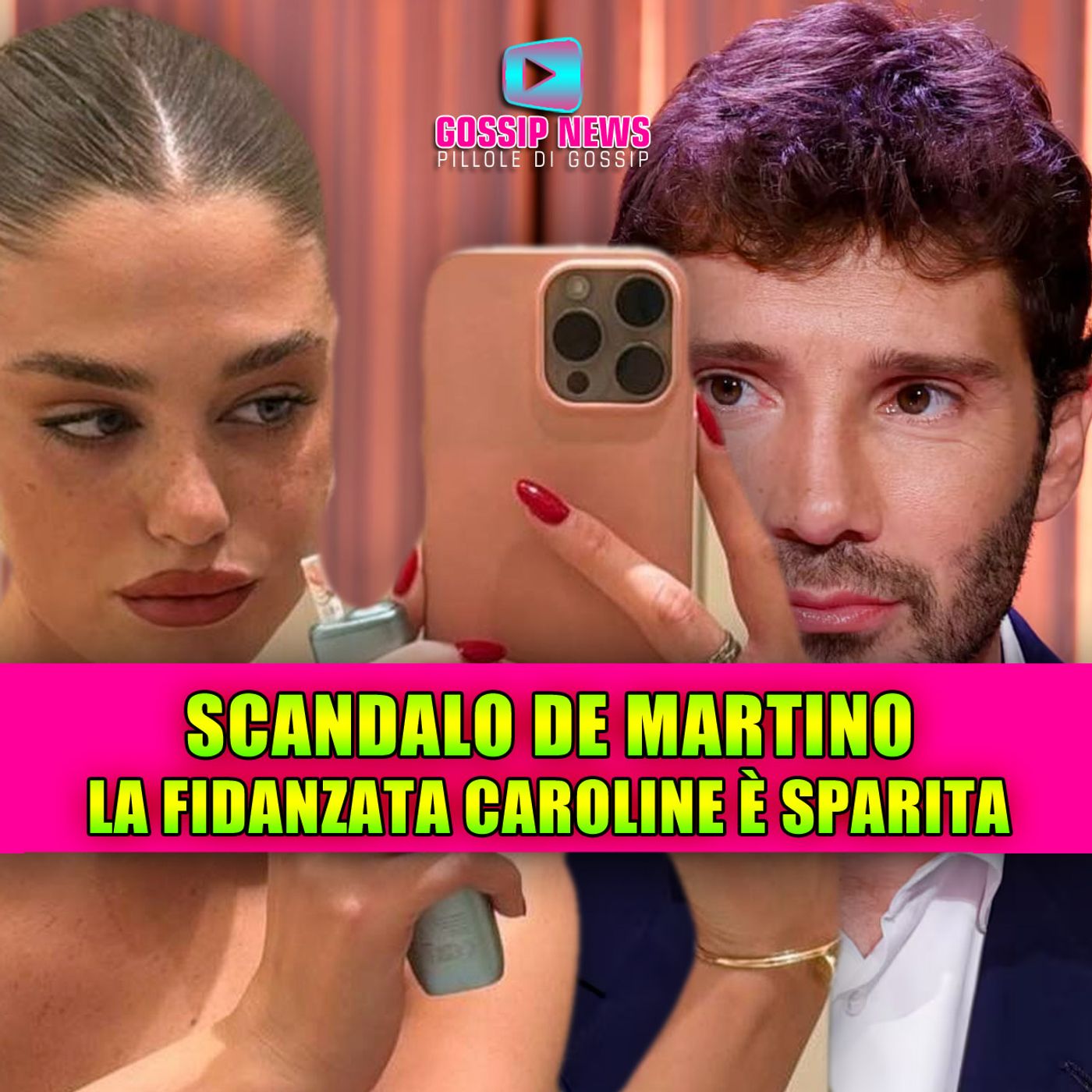 Scandalo De Martino: la fidanzata Caroline Tronelli è sparita!