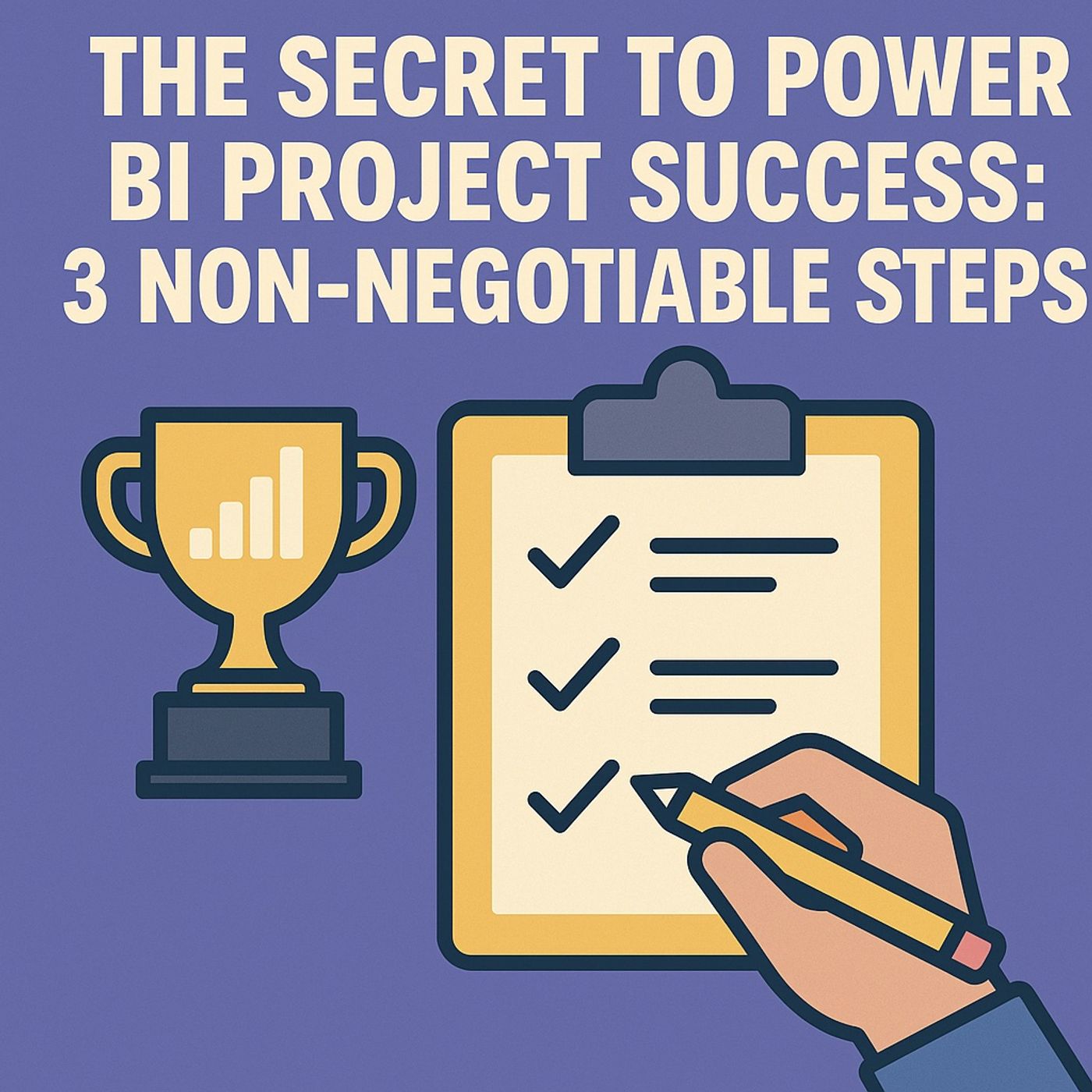The Secret to Power BI Project Success: 3 Non-Negotiable Steps