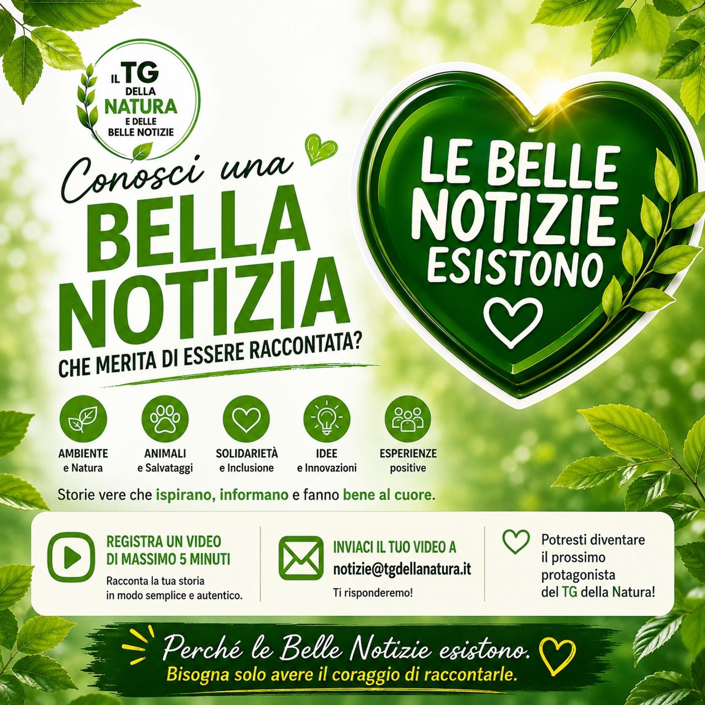 Hai una bella notizia da raccontare? Scrivici episode artwork
