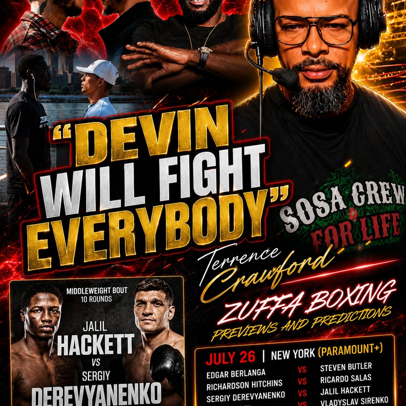 Terence Crawford Praises Devin Haney + Berlanga vs Butler | Hitchins Returns | Preview & Predictions